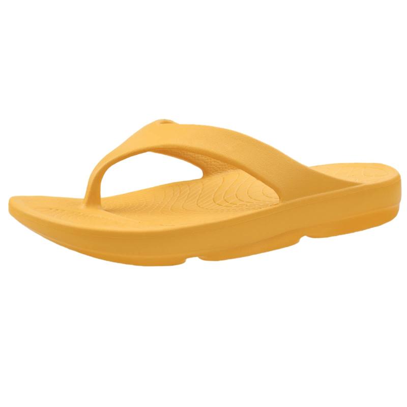 Women's Solid Flat Flip Flops Soft Non slip Thong Outdoor Beach Slides