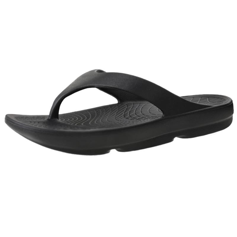 Women's Solid Flat Flip Flops Soft Non slip Thong Outdoor Beach Slides