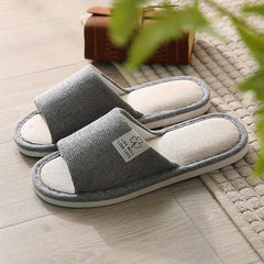 Women's Soft Sole Indoor Slippers with Comfy Solid Design