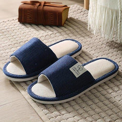 Women's Soft Sole Indoor Slippers with Comfy Solid Design