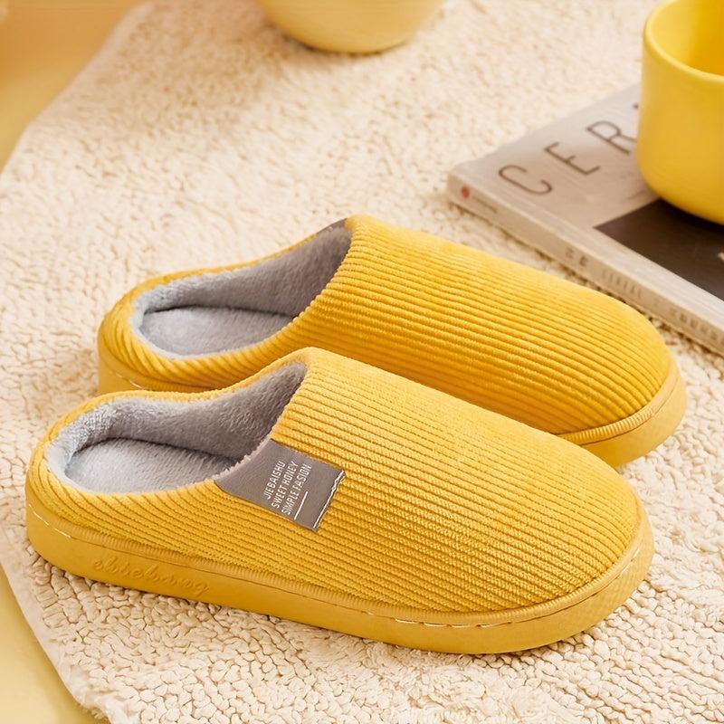 Warm Soft Fleece Indoor Slippers for Women