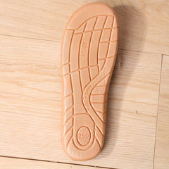 Women's Crochet Linen Slides Geometric Pattern Hollow Out Band Shoes
