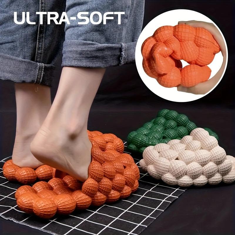 Massage Bubble Slides Soft Slippers Indoor/Outdoor Funny Slippers