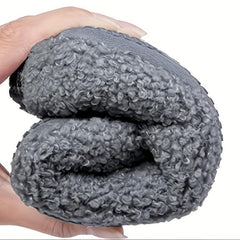 Women's Fuzzy Curly Fur Slippers Soft Sole Comfortable House Slippers