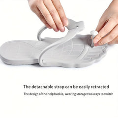 Women's Lightweight Slip-On Flip Flops for Summer