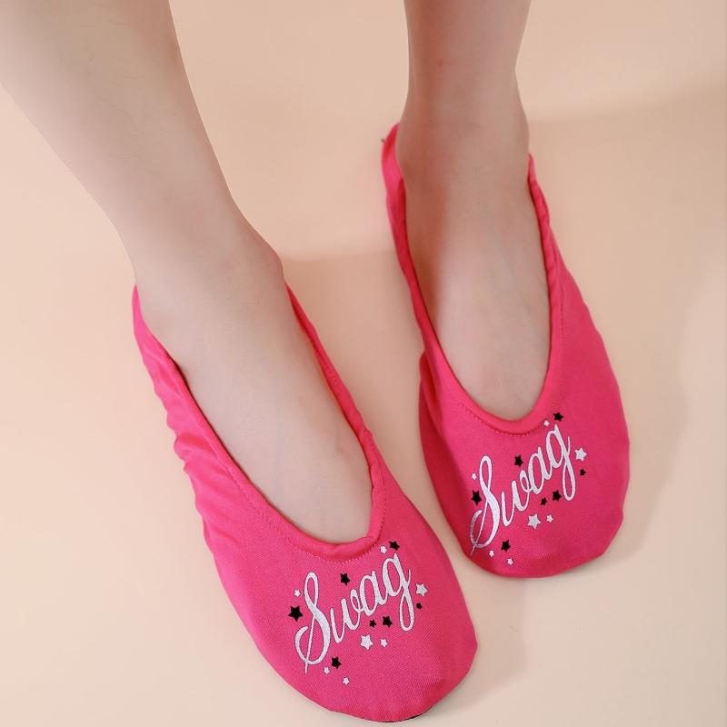 Women's Soft Sole Ballet Shoes Non Slip Lightweight Dance Shoes