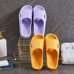 Women's Ultralight Indoor Slides Open Toe Non Slip Shoes