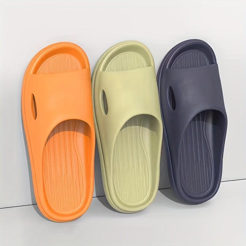 Women's Ultralight Indoor Slides Open Toe Non Slip Shoes