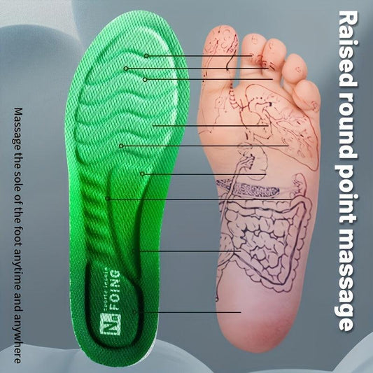 4D Massage Shoes Insoles Orthopedic Inserts
