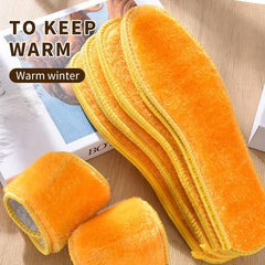Winter Plush Warm Insole For Shoes Thicken Snow Boots Shoe Sole Thermal Insert