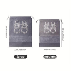 5pcs Travel Shoe Bag For Men And Women Large Shoes Pouch Waterproof Storage