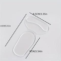 4D Silicone Anti-abrasion Heel Sticker Shoe Sticker