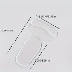 4D Silicone Anti-abrasion Heel Sticker Shoe Sticker