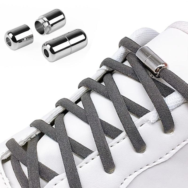 Elastic No Tie Shoelaces Semicircle Shoe Laces For Kids And Adult Sneakers