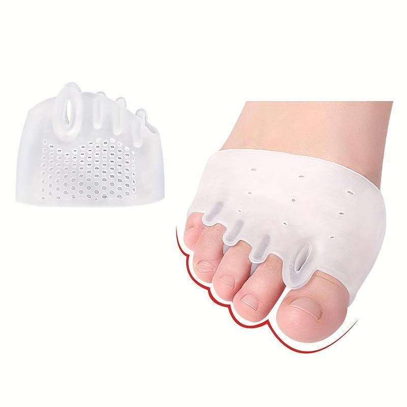 Silicone Forefoot Pads Toe Separator Cushion Pain Relief Gel Pads