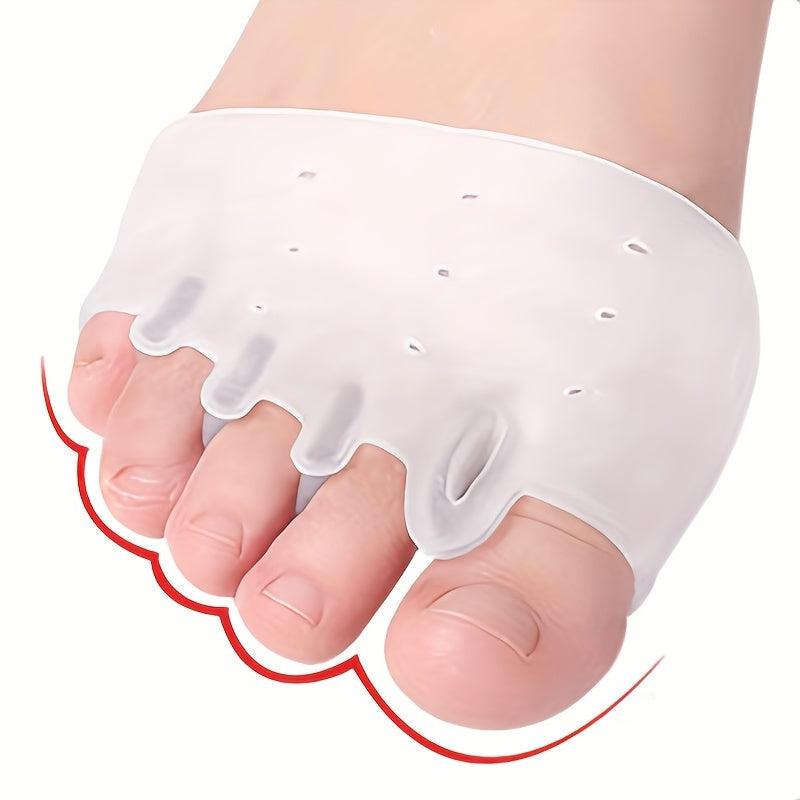 Silicone Forefoot Pads Toe Separator Cushion Pain Relief Gel Pads