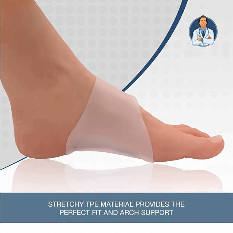 1 Pair Arch Support Insoles Gel Set - Pain Relief
