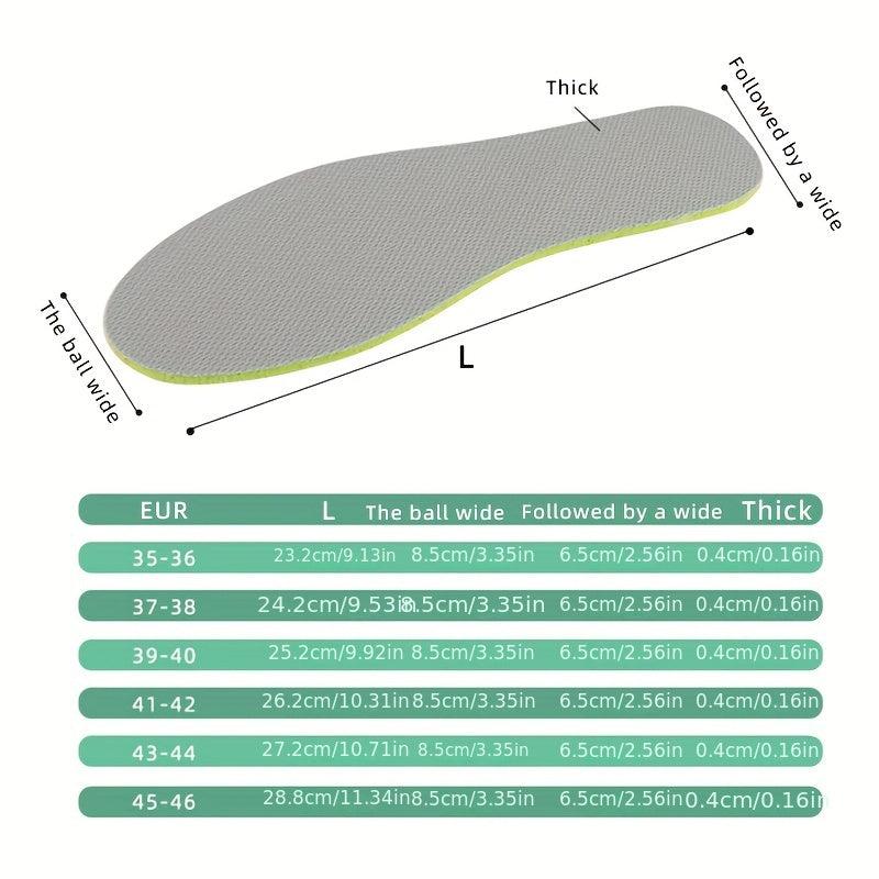 5pairs Barefoot Insoles Gray Ultra thin Oushonai Non slip Male Female