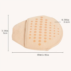 Women's Toe Topper Socks with Metatarsal Pads Non-Slip