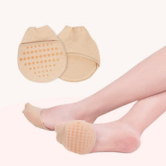 Women's Toe Topper Socks with Metatarsal Pads Non-Slip