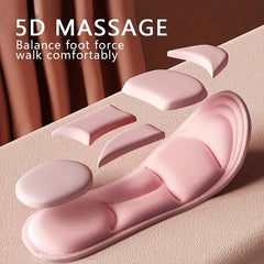 5D Insoles Arch Support Plantar Fasciitis Insoles Memory Foam Sole