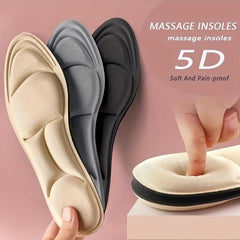 5D Insoles Arch Support Plantar Fasciitis Insoles Memory Foam Sole