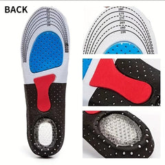 Silicone Shock Absorbing Insoles for Foot Pain Relief
