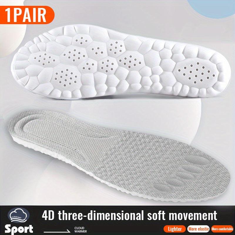 Latex Sport Insoles High Elasticity Shoe Pads Arch Support Insole