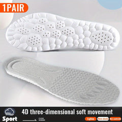 Latex Sport Insoles High Elasticity Shoe Pads Arch Support Insole