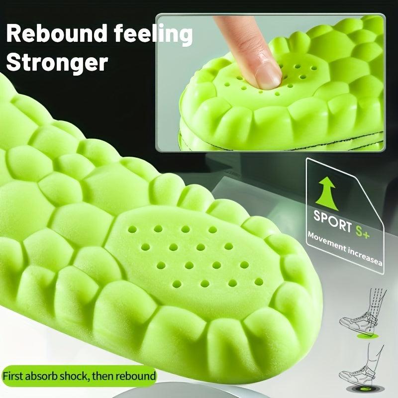Latex Sport Insoles High Elasticity Shoe Pads Arch Support Insole