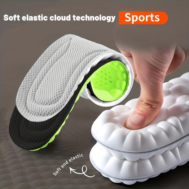 Latex Sport Insoles High Elasticity Shoe Pads Arch Support Insole