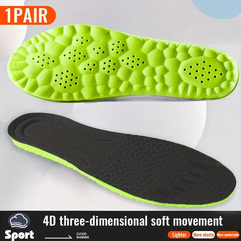 Latex Sport Insoles High Elasticity Shoe Pads Arch Support Insole