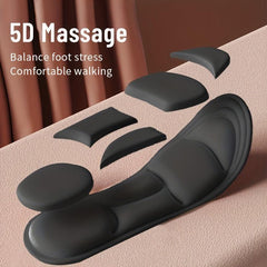 Memory Foam Insoles Men Women Nano Antibacterial Massage Sport Insole