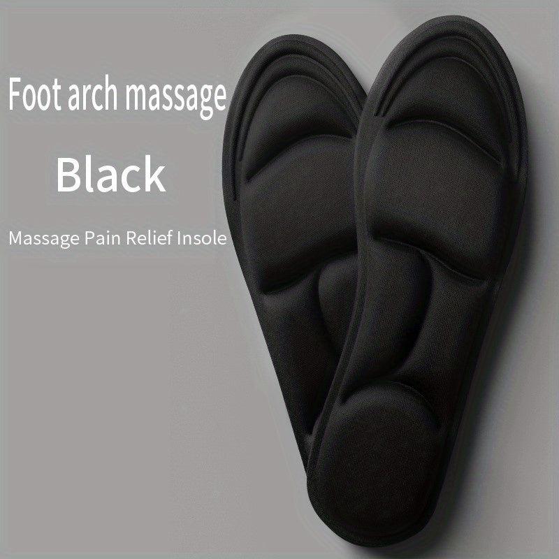 Memory Foam Insoles Men Women Nano Antibacterial Massage Sport Insole
