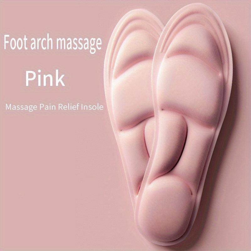 Memory Foam 5D Sport Insoles for Shoes - Deodorant Breathable Running Insoles