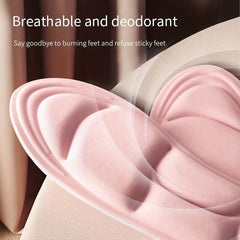 Memory Foam 5D Sport Insoles for Shoes - Deodorant Breathable Running Insoles
