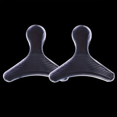 1 Pair Comfortable Silicone Heel Pads Insoles Foot Cushion Grip