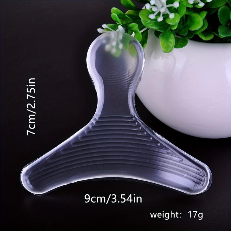 1 Pair Comfortable Silicone Heel Pads Insoles Foot Cushion Grip