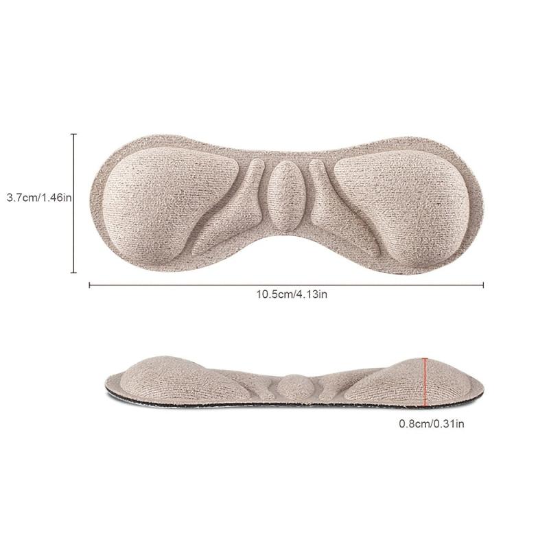 1pair 5D Butterfly Half Size Insole Anti Slip Pads for High Heels