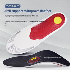 Orthotic High Arch Support Insoles Gel Pad 3D Arch Support Flat Feet