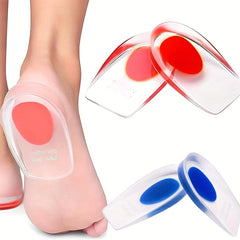 Medical Silicone Heel Pads - Gel Heel Cup Plantar Fasciitis Liner