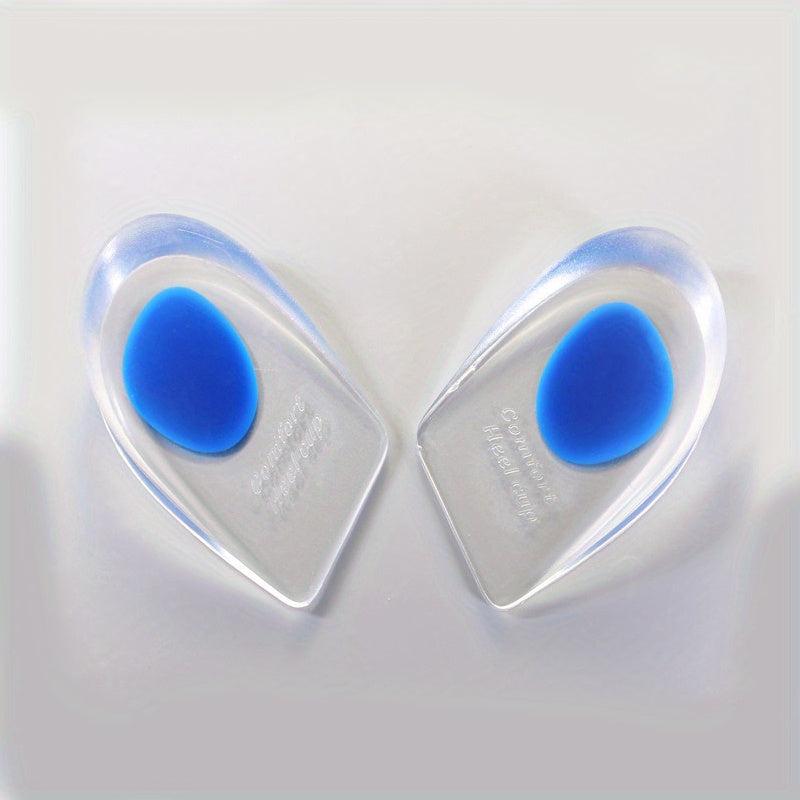 Medical Silicone Heel Pads - Gel Heel Cup Plantar Fasciitis Liner