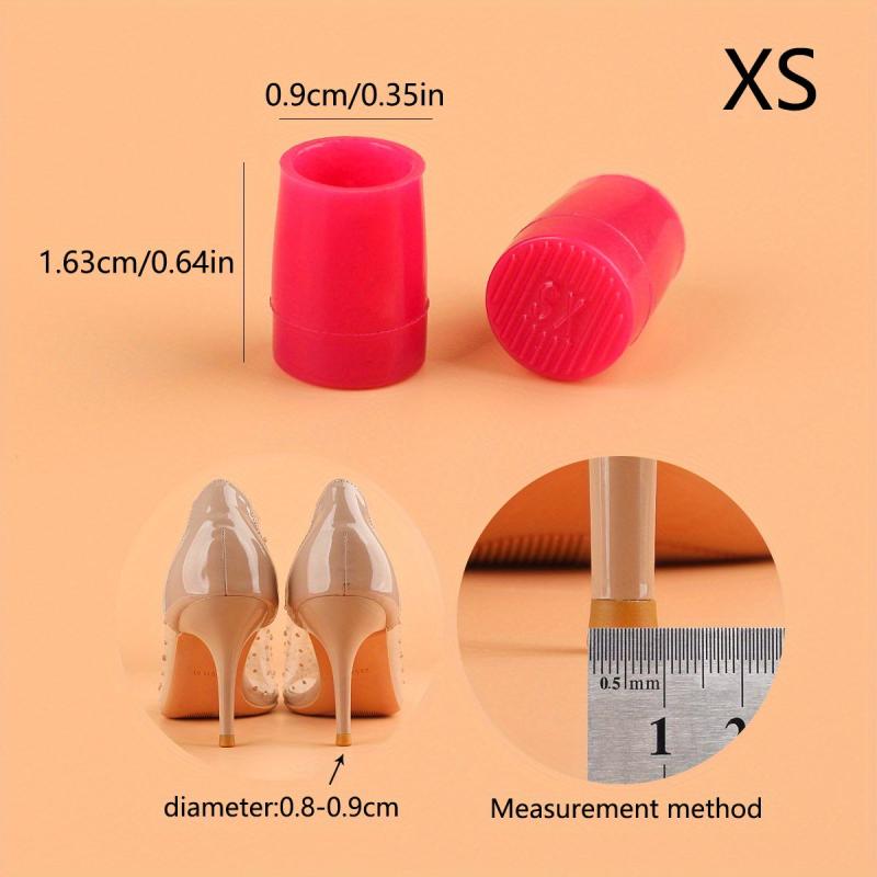 Heel Cover High Heel Mute Wear resistant Anti skid Sound absorbing Stiletto