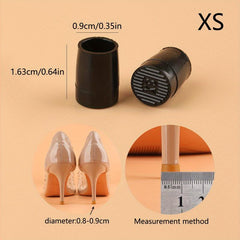 Heel Cover High Heel Mute Wear resistant Anti skid Sound absorbing Stiletto