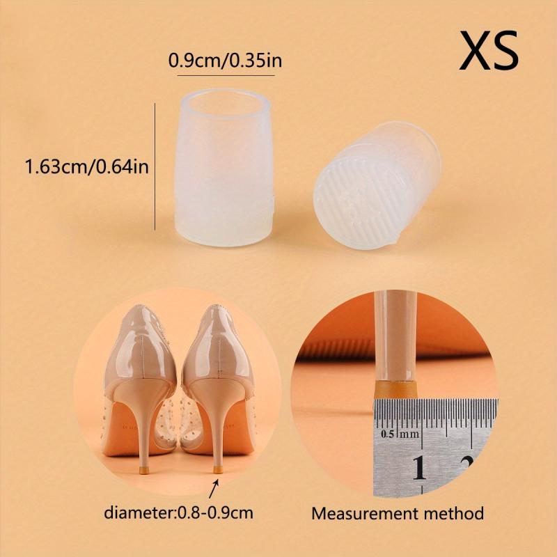 Heel Cover High Heel Mute Wear resistant Anti skid Sound absorbing Stiletto