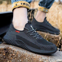 Unisex Steel Toe Work Safety Shoes Men Indestructible Sneakers