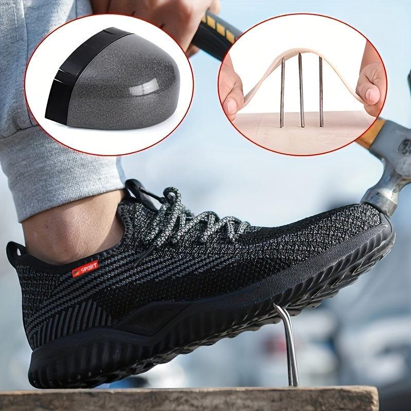 Unisex Steel Toe Work Safety Shoes Men Indestructible Sneakers