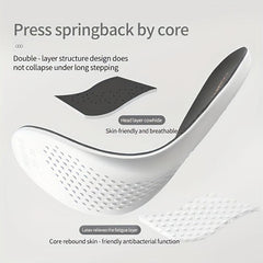 Shock Absorption Deodorant Cushion Insoles For Men & Women