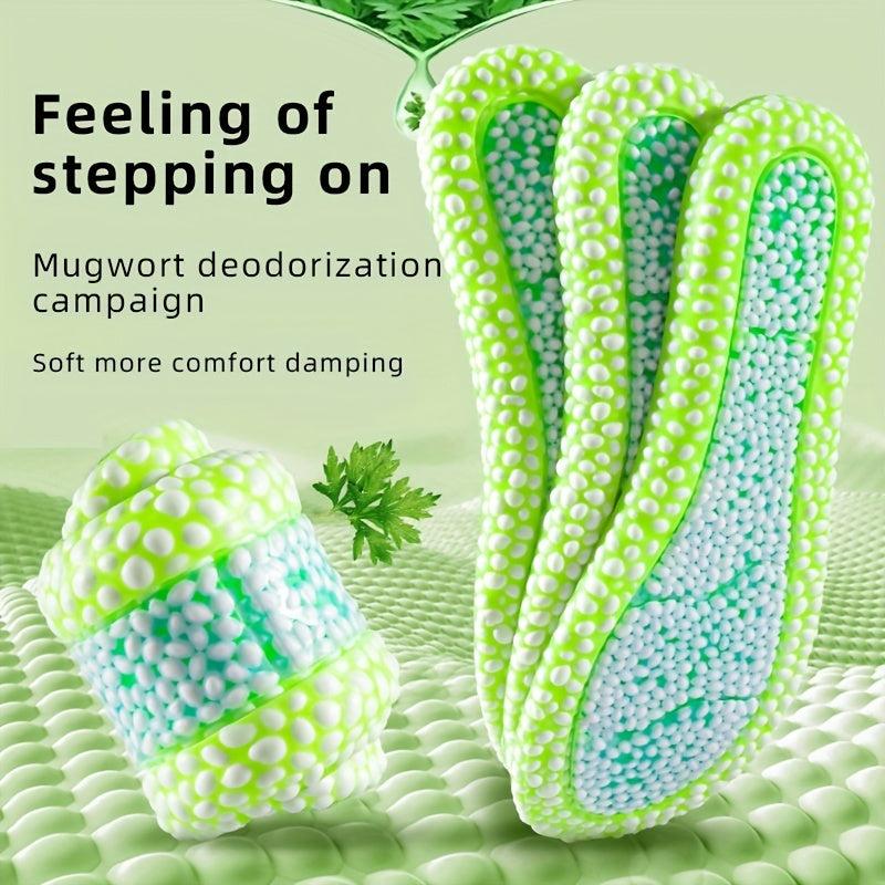 Sports Shock Absorption Insoles High Elastic Running Sneaker Insoles