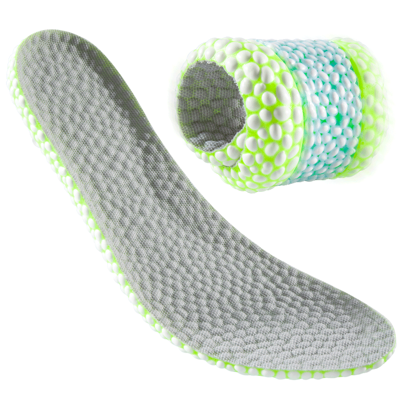 Sports Shock Absorption Insoles High Elastic Running Sneaker Insoles